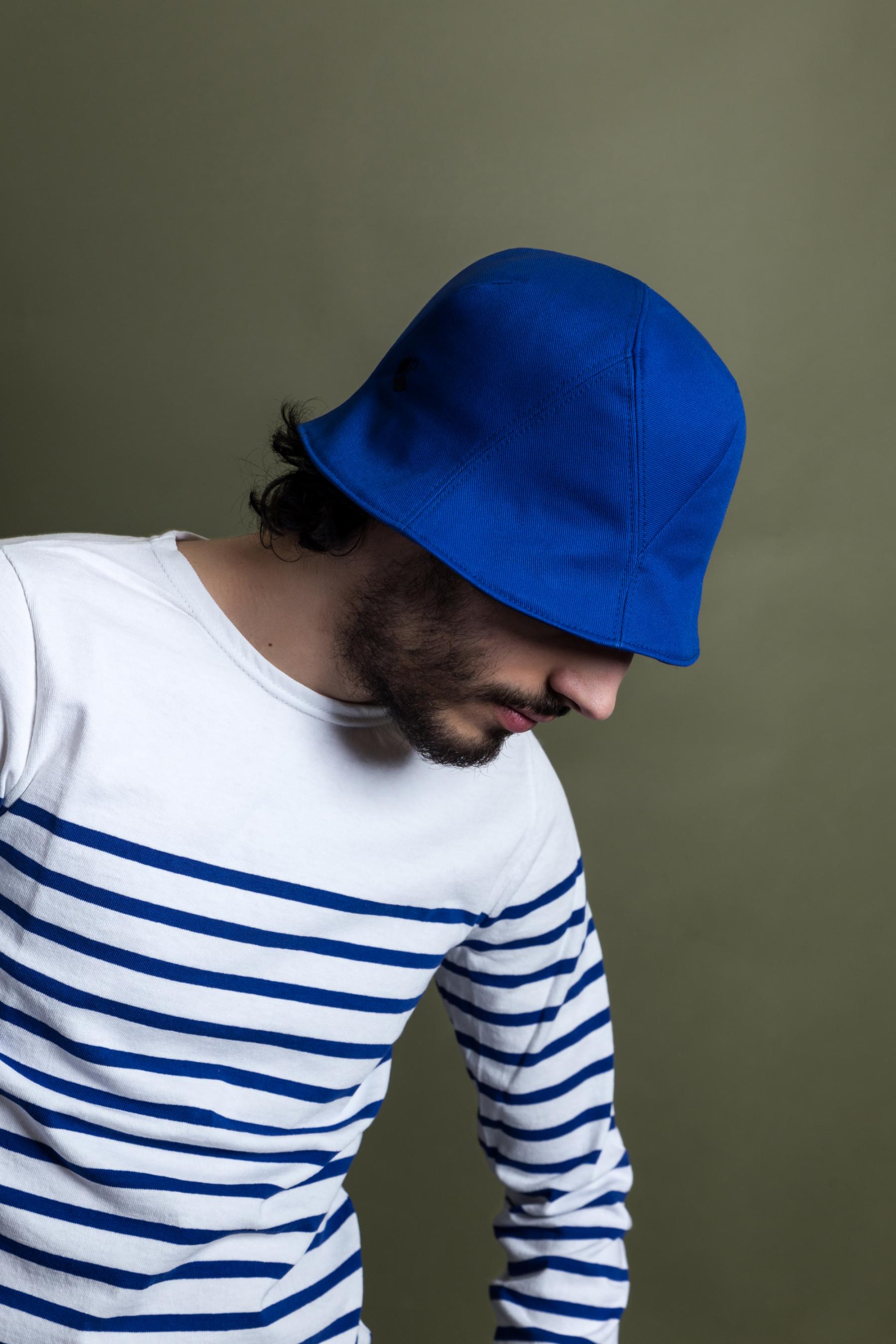 French blue bucket hat clearance